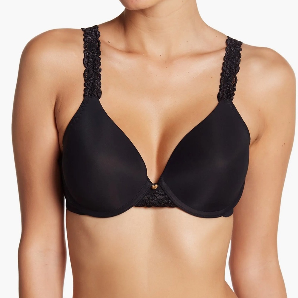 Natori Full fit Lace Trim Underwire Bra, 40DD, New
